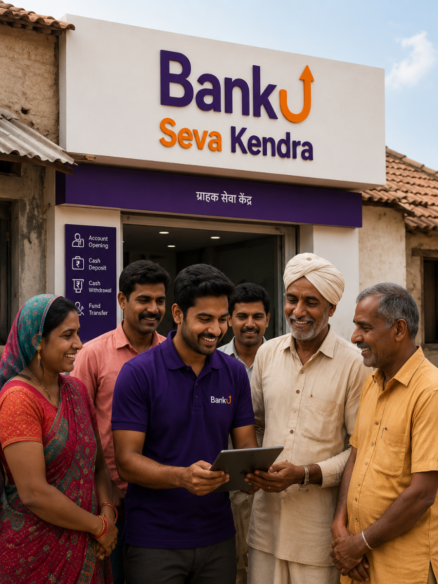 BankU digital banking page